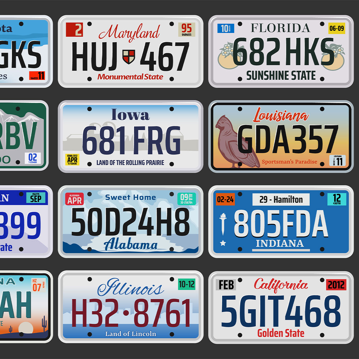 Personalized License Plates